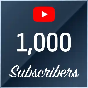 1000 YouTube Subscribers