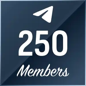 250 Telegram Members