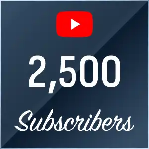 2500 YouTube Subscribers