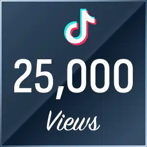25000 TikTok Views