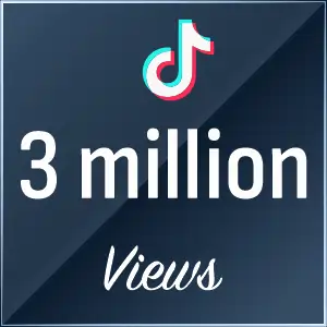 3 million TikTok Views