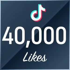 40000 TikTok Likes