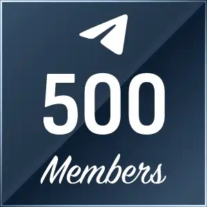 500 Telegram Members