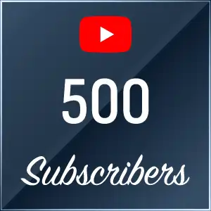500 YouTube Subscribers