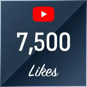 7500 Youtube Likes