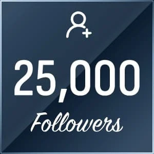 25000 Инстаграм подписчиков