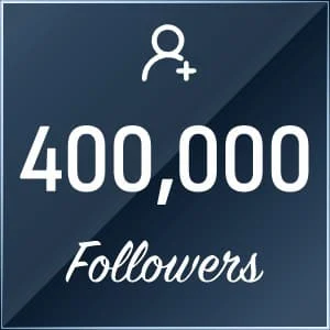 400000 Инстаграм подписчиков