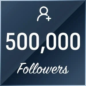 500000 Инстаграм подписчиков